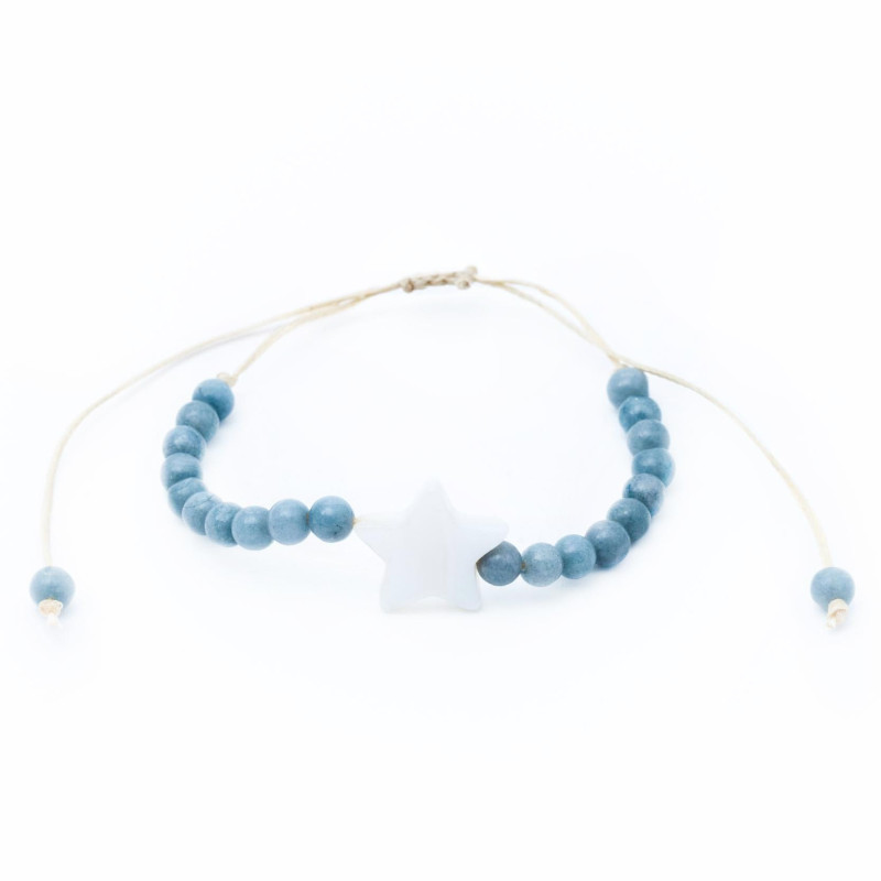 PULSERA ESTRELLA NACAR COLORES