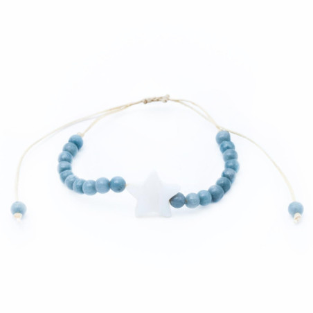 PULSERA ESTRELLA NACAR COLORES