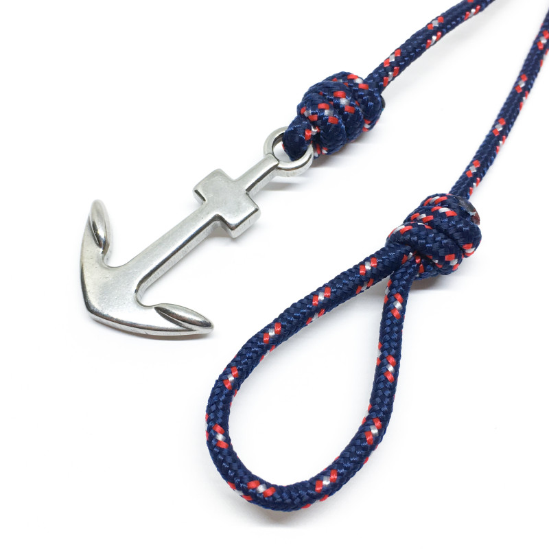 PULSERA ANCLA EN ACERO UNISEX HOMBRE