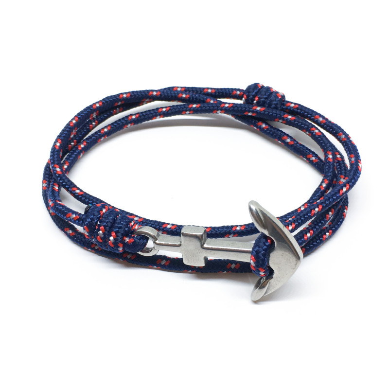 PULSERA ANCLA EN ACERO UNISEX HOMBRE