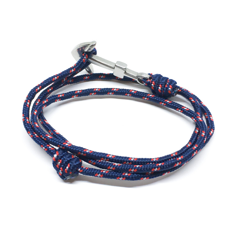 PULSERA ANCLA EN ACERO UNISEX HOMBRE