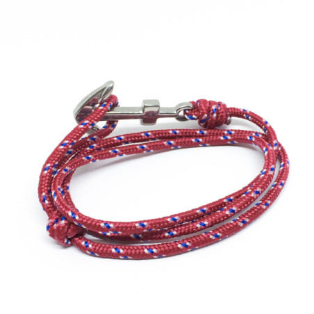 PULSERA ANCLA EN ACERO UNISEX HOMBRE